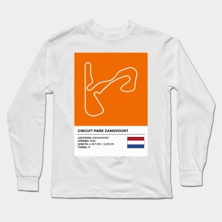 Circuit Park Zandvoort [info] Long Sleeve T-Shirt